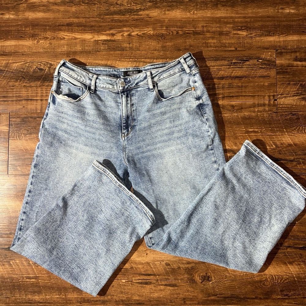 Judy Blue Wide Leg Baggy Blue Jeans Women's Size 15